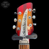 Headstock of Used 2025 Rickenbacker Fire-Glo.