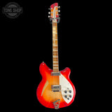 Full frontal of Used 2025 Rickenbacker Fire-Glo.