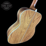 Back angle of Martin OM 20th Century Limited.