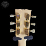 Back of headstock of Used Harley Benton DC-DLX Gotoh Deluxe Series TSS7598.