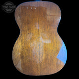 Back of body of Used 2014 Martin 00DB Jeff Tweedy Signature w/Binding Repair.