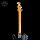 Back of headstock of Used 90s Cheri T Style electric guitar.