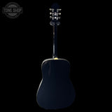 Back of body of Used Epiphone Hummingbird Ebony TSS7051.