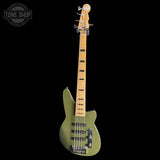 Full frontal of Used Reverend Triad 5 Army Green.