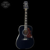 Full frontal of Used Epiphone Hummingbird Ebony TSS7051.