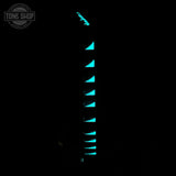 Glow in the dark fretboard of Used Jackson Custom Shop TSG SL2H Illuminati Vanilla Shake.