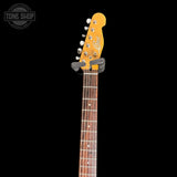 Headstock of Used 90s Cheri T Style electric guitar.