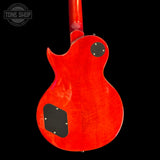 Back of body of Used Vintage LP Sunburst.