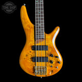 Front of Used Ibanez SDGR SR800 Amber.