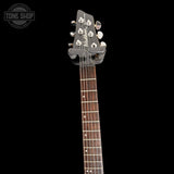 Headstock of Used Washburn Maverick BT-M Dark Metallic Blue TSS7398.