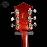 Back of headstock of Used Gretsch G5120 Red TSS7350.