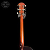 Back of headstock of Used 2021 Yamaha A5R VN Acoustic Guitar.