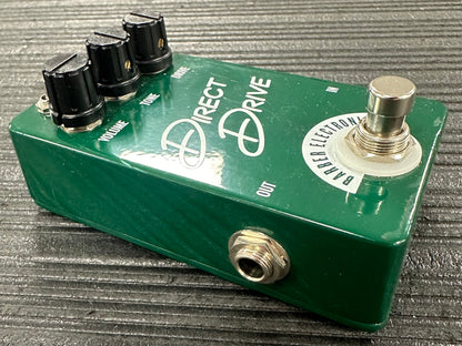Side of Used Barber Electronics Direct Drive Overdrive Pedal TSS4010