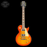 Full frontal of Used Vintage LP Sunburst.