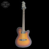 Full frontal of Used Godin A6 Ultra Sunburst.