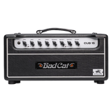 Front of Bad Cat Mod Shop Cub 15 Head 15w Dual EL84 Power Section.