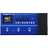 Top down of Boss GX-1B Bass Effects Processor.
