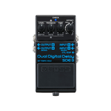 Top down of Boss SDE-3 Dual Digital Delay.