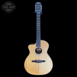 Full frontal of Used Taylor 214ce-N Left Hand.