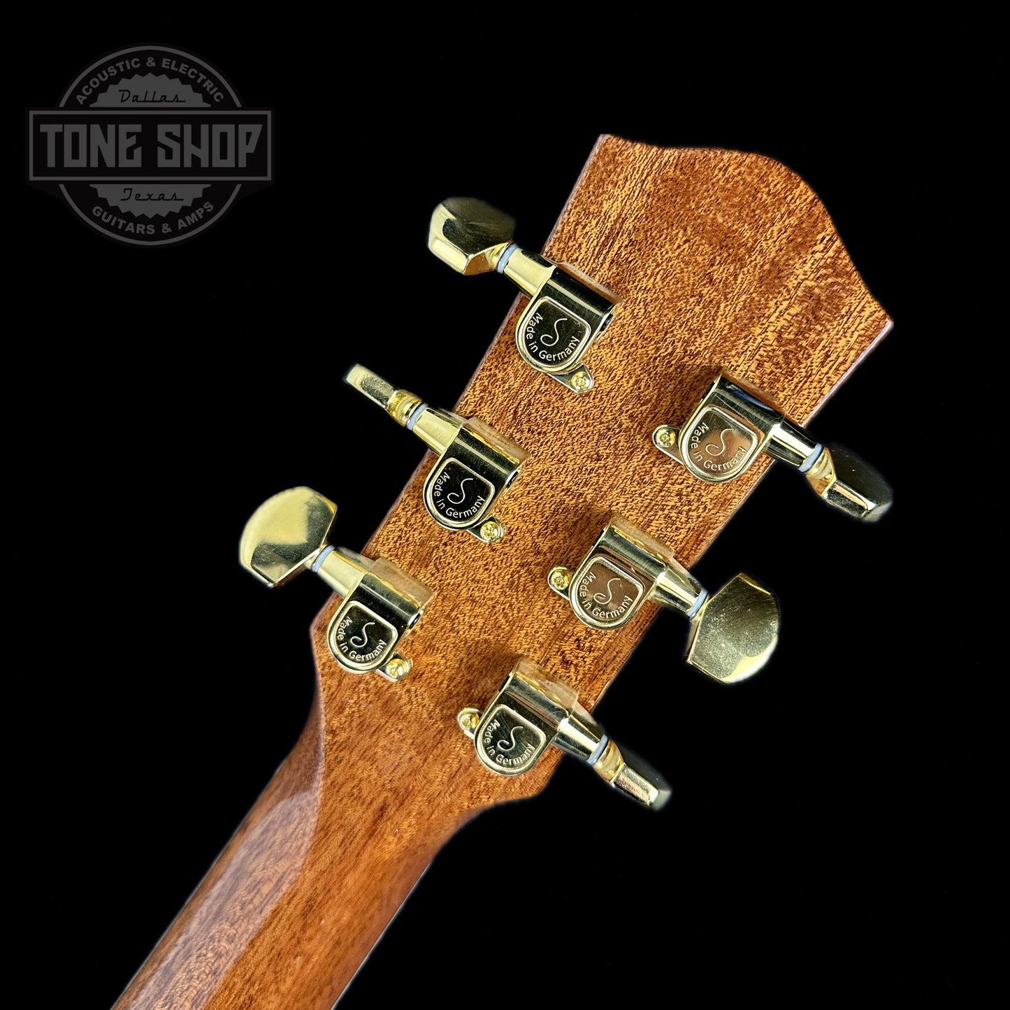Back of headstock of Used McPherson MG-3.5XPH RZ/RF.