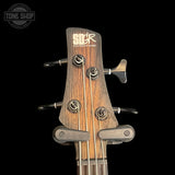 Headstock of Used Ibanez Sound Gear SR600E Antique Brown Stained Burst TSS7274.