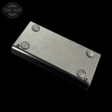 Bottom of Used Donner Tap Delay Pedal TSS7001.