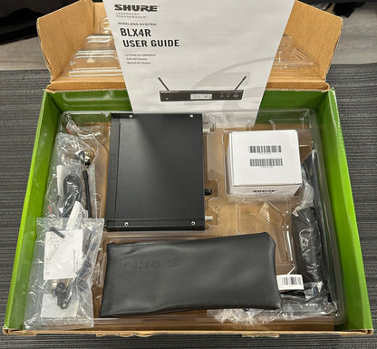 Box of Used Shure BLX14 Wireless Guitar System TSS4038