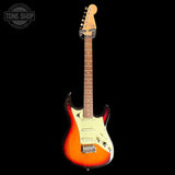 Full frontal of Used Line 6 Variax JTV-69 w/Warmoth Plek'd Neck.
