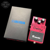 Top of Used Boss DM-2 Delay Pedal.