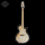 Full frontal of Used ESP LTD TL-6 Thinbody Acoustic Electric Black.