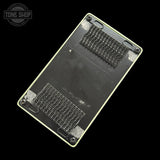 Back of Nobels ODR-1x with textured black patches on a black background, featuring 'Tone Shop' logo.