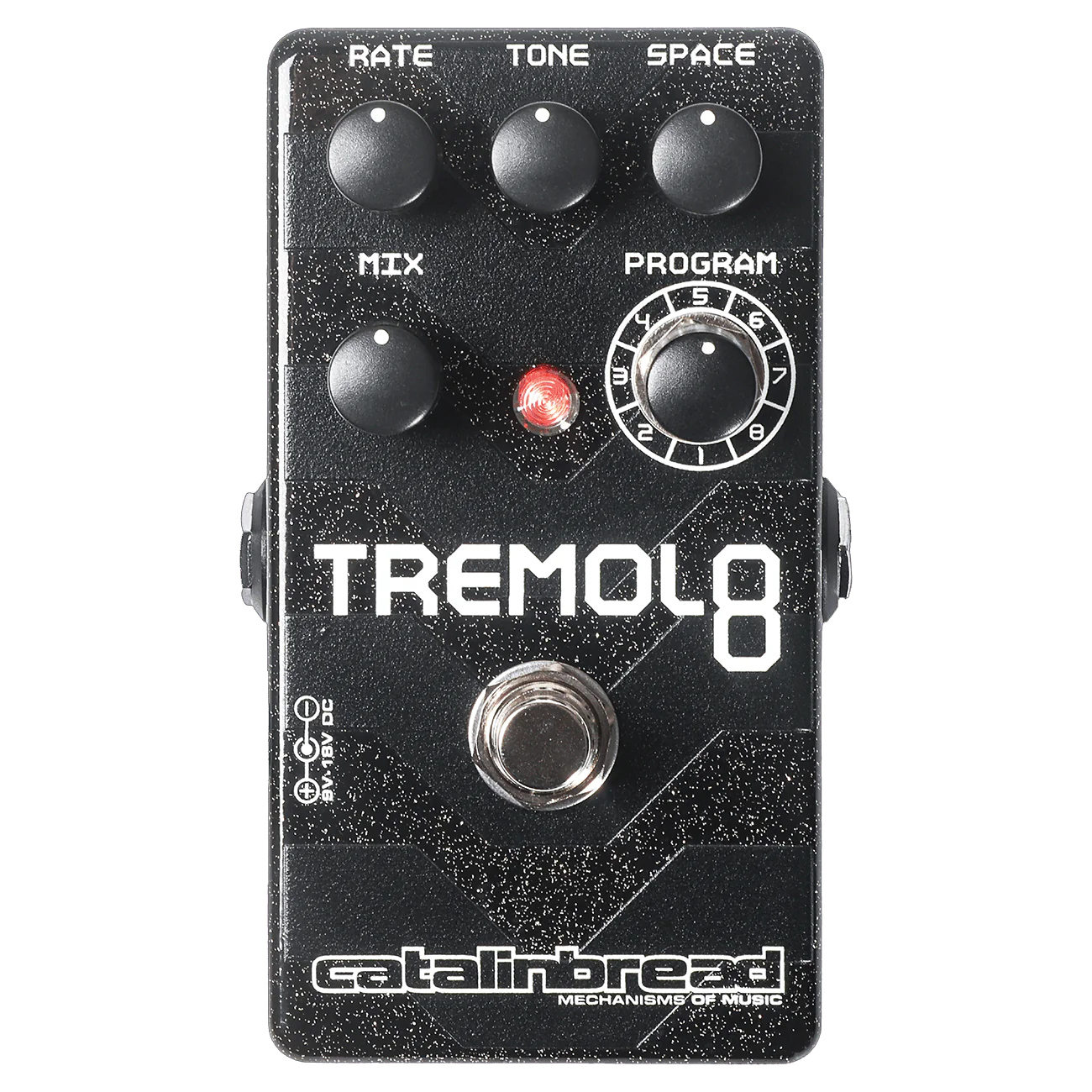 Top down of Catalinbread Tremelo 8.