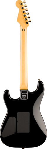 Back of Charvel American NeoClassic San Dimas SD1 HH FR Maple Gloss Black.