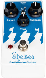 Front angle of Earthquaker Devices Chelsea Low End Fuzz Driver.