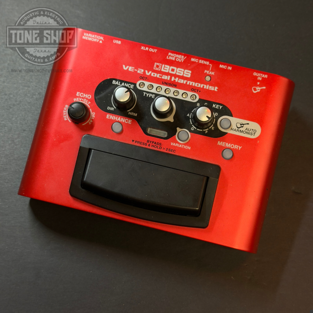 Used Boss VE-2 Vocal Harmonist TSU22863 – Tone Shop Guitars