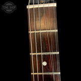 Neck of Used 2006 Gibson Custom Shop 1958 Les Paul Junior Double Cut TV Yellow.