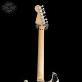 Back of neck of Used 2014 EVH Stripe Series Circles Gloss Body.