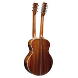 Back of Martin Grand J-28E DN Double Neck Natural w/case