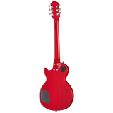 Back of Epiphone Les Paul Tribute Plus Heritage Cherry Sunburst.