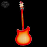 Back of Used 2025 Rickenbacker Fire-Glo.