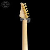 Back of headstock of Used 2022 Suhr Standard 01-LTD-0017 Burst.