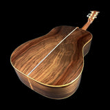 Back angle of Martin Custom Shop 28 Style 12 Fret Dread Adirondack/WEIR.