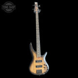 Full frontal of Used Ibanez Sound Gear SR600E Antique Brown Stained Burst TSS7274.