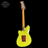 Back of Used Reverend Jetstream RB Avocado.