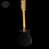 Back of Used 2007 Dean Boca Electric 12-String Black.