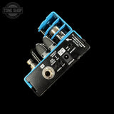 Back angle of Used AMT F Clean Preamp Pedal TSS7655.