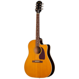 Full frontal of Epiphone J 45 Studio EC Natural.