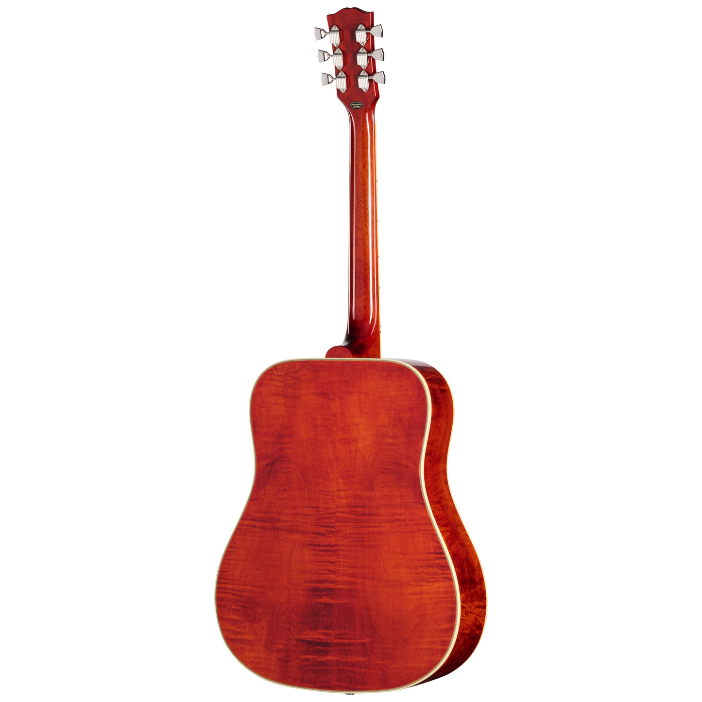 Back of Epiphone Inspired by Gibson Custom 1963 Dove Reissue Natural.