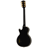 Back of Epiphone Inspired by Gibson Custom Les Paul Custom Sedona Burst.