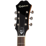 Headstock of Epiphone Casino Natural.